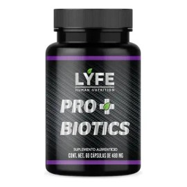 Lyfe Probióticos 192 Billones + Enzimas Digestivas 60 Caps Sabor Pro Biotics