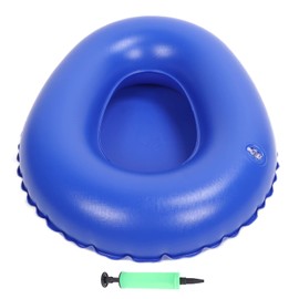 ZJchao Baño Portátil Orinal de Cabecera Inodoro, Urinarios de Enfermería para Ancianos Postrados en Cama, Pacientes Postrados en Cama, Inodoros de Cama Inflable