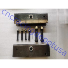 CNC Trailer Slipper Spring Suspension Kit for 7,000-8,000 Lb Axles 13" Equalizers