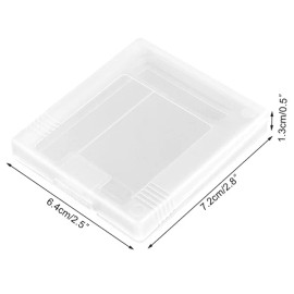 Clear Protective Storage Box for Gameboy Color GBC GB GBP 5x(tk/temu) Self Pickup Orders CD Bags & Casesdefault: default title