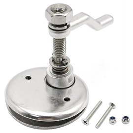 laffoonparts Boat Marine Cam Latch, 316 Stainless Steel Flush Pull Hatch Latch, Adjustable Hatch Latch for Marine Boat Deck Hatch