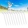 DIWR White Golf Tee, Golf Tee, White Durable Lightweight Accessory