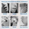 FDEETY Snoring Stopper Anti Snoring Chin Strap Sleeping Open Breathing