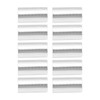 20PCS Round Coupling Nut Kit M6 X 1.0 10 L20mm
