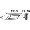 HELLA 2PF 013 324-051 Position Light - Shapeline Style Small