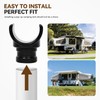 BROQIXIN 2 Pcs Pop Up Camper Bed Support Clasp,Tent Support