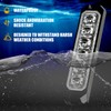 FXC 2pack 6-LED Strobe Light Purple Waterproof Emergency Beacon Flash