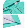 Kikibell Lightweight Raincoat for Women with Hood Windbreaker Waterproof Trench
