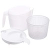 Pearl Metal Enjoy Kitchen C-4698 Salad Spinner, Resin, Vegetable Drainer,