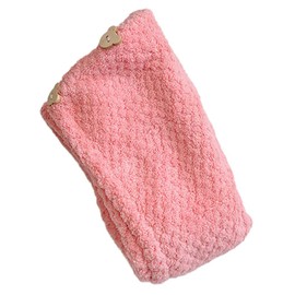 Hair Towel, Water Absorbent, Hair Turban, Towel Cap, Quick Drying, Stylish, For Adults and Children, 2 Buttons, Super Absorbent, Hair Band, Hair Cap Towel, Thick, Microfiber, Dry Cap, Women's, Adults,