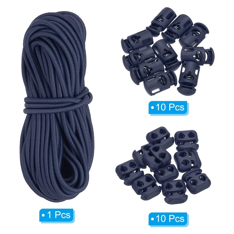 PATIKIL 16 Yard Elastic Bungee Cord & 10pcs Single Hole