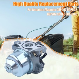 Mtanlo Vergaser für Kohler Courage XT-6, XT-7, XT650, XT6.5, XT6.75, mit Vergaserdichtung, 09P602 09P702 300E 450E 550E Rasenmäher, Zündspule mit Luftfilter + Zündkerze