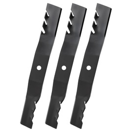 Bularie 115-2454-03 Mower Blades Fit for to ro & Ex Mark 54" Deck, Mulching Blades Compatible with to ro TimeCutter HD ZX5400 Titan MX5400 ZX5420, Replace 115-4999 115-4999-03 115-9650-03, 3 Pack