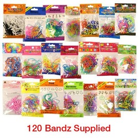 Bandz - Shaped Wrist Bands - (120 bandz styles may vary) [Toy]
