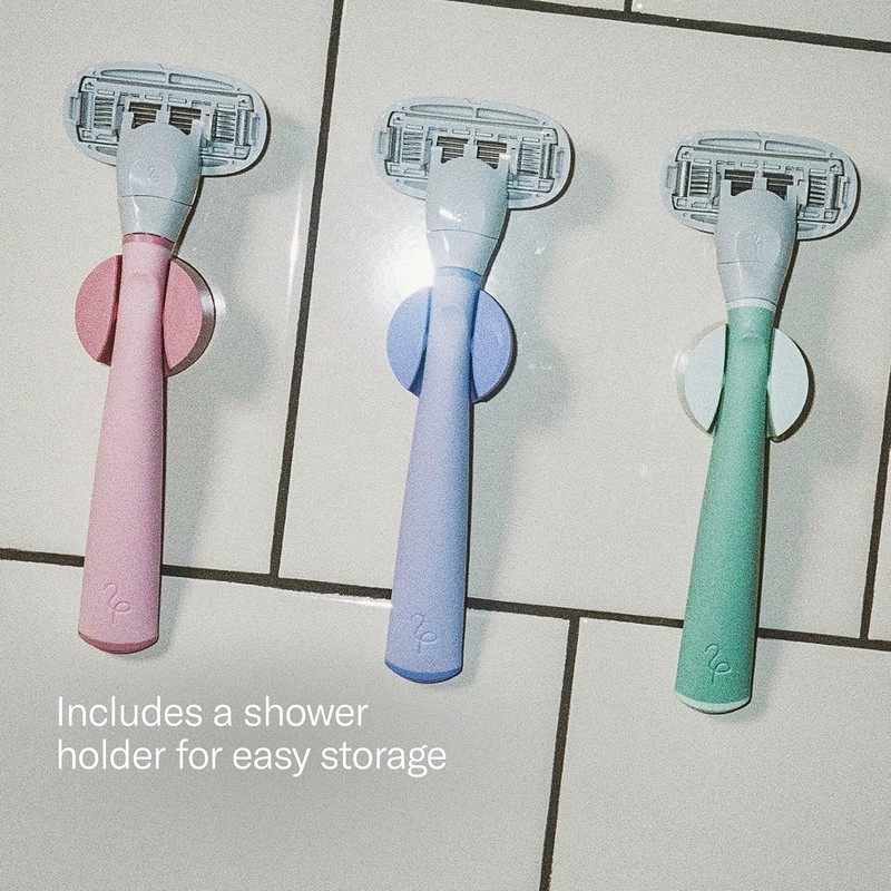 Flamingo Shaving Razor Set for Women - Original Razor Handle,
