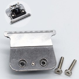 Professional FX DLC Replacement Blades Compatible with Compatible with BaBylissPRO FX707z, FX726, FX787, FX787G, FX787RG, FX787S, FX787BN and FX726 Hair Trimmer Models (Silver)