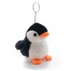 Men Women Creative Cute Lovely Fluffy Plush Penguin Keychain Key-Chains