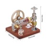 Adjustable Speed Stirling Engine Model Hot Air External Combustion Engine