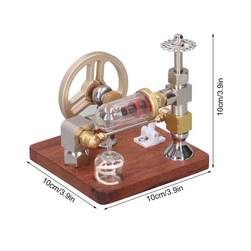 Adjustable Speed Stirling Engine Model Hot Air External Combustion Engine