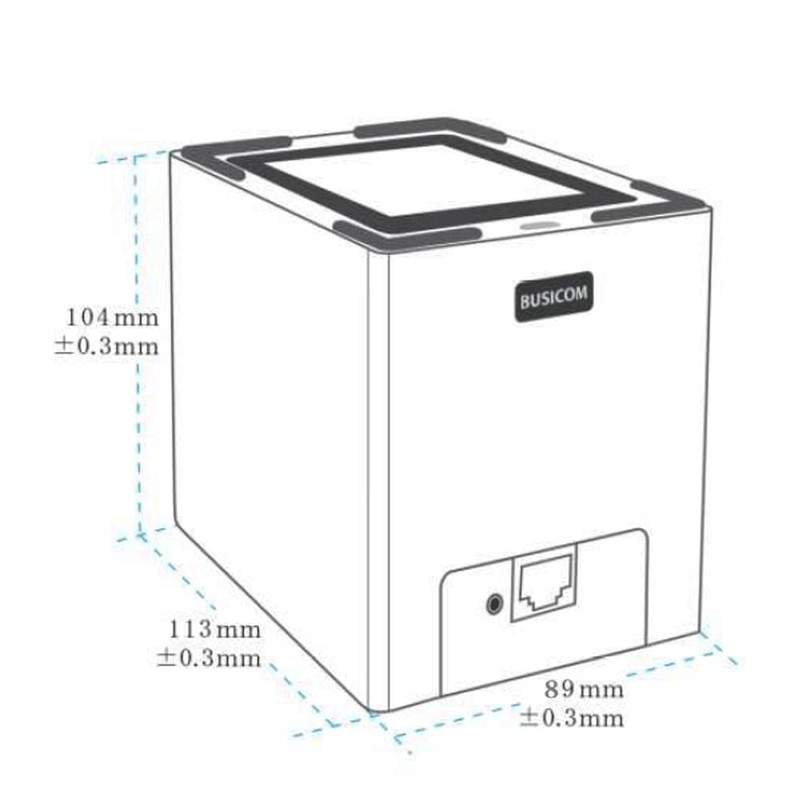 Visicom Tabletop QR Code Reader, Japanese Instruction Manual/Domestic Support, E-Ticket,