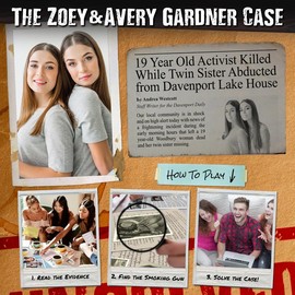 UNSOLVED CASE FILES Avery Gardner Case | Unsolved Case Files - Active Murder Mystery Case - Can You Solve The Case?