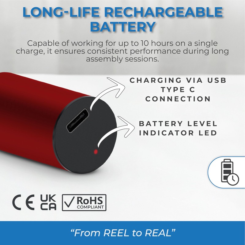Rechargeable ESD Vacuum Pickup Tool for IC Component Placement and