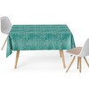 ECOMMERC3 Fleckabweisende Tischdecke für rechteckigen Tisch, Größe 100 x 140