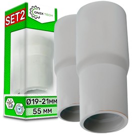 Washing Machine and Dishwasher Drain Hose Diameter 19-21 mm Pack of 2 ONIX TECH