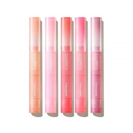 The Saem Samis Crema Velvet Lipstick Matte Highly Pigmented Daily 5 Colors Collection 1 MNS Creamy Peach / 더샘 새미스 크레마 벨벳 립스틱 매트 고발색 데일리 5colors 모음 택 1개 MNS 크리미 피치
