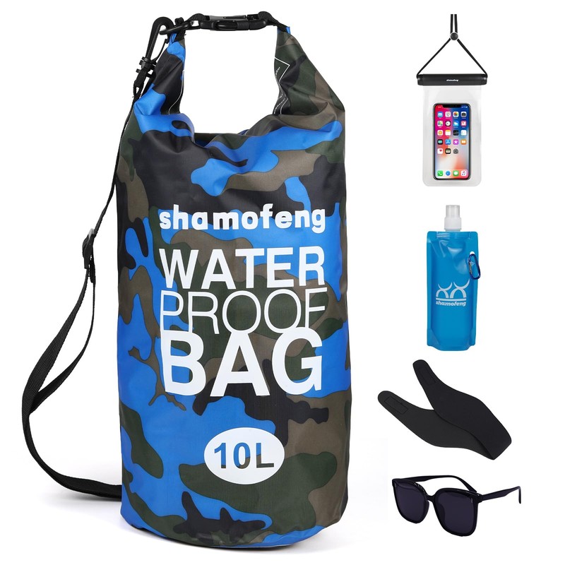 Bolsa seca impermeable de 5 l/10 l/15 l/20 l/30 l/mochila