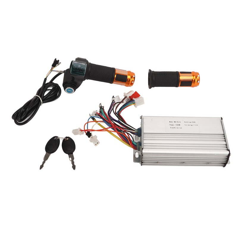 48V 1000W Brushless Controller Electric Bike Conversion Kit Gold Universal