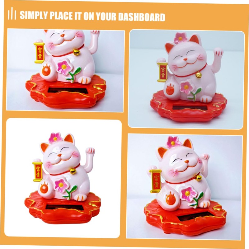CORHAD Waving Statue Auspicious Wealth Decor for Home Office Car