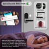 Keyless Entry Fingerprint Digital Smart Lock with Handle & Keypad: