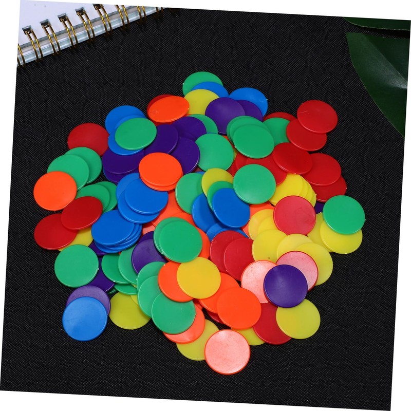 SAFIGLE Poker Chips 180pcs Counting Chips Game Chips Bingo Chips