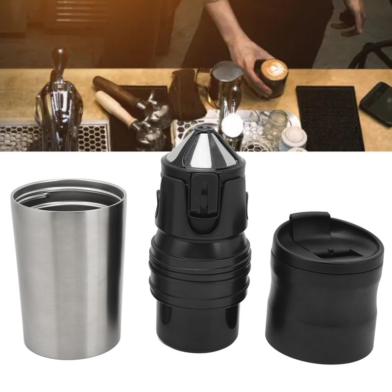 Electric Coffee Beans Grinder Portable Stainless Steel Blades Spices Grinder