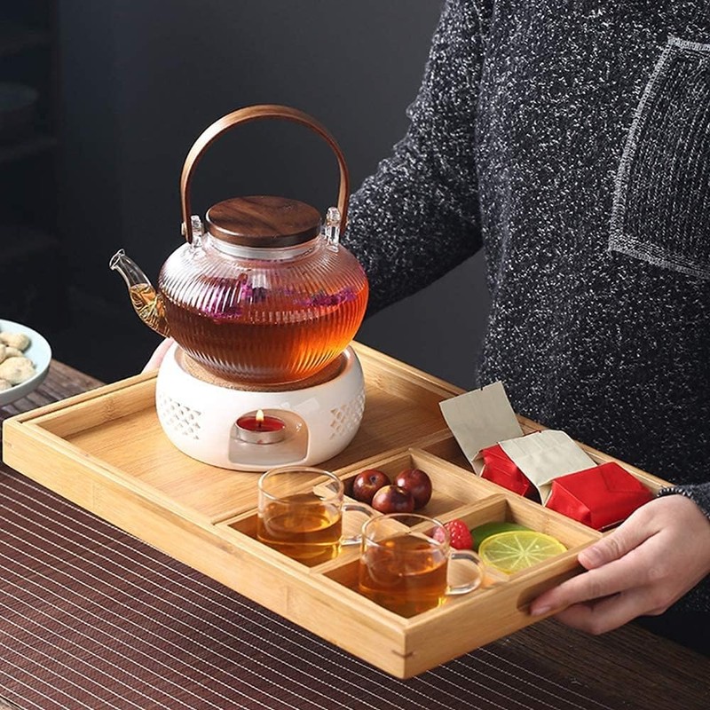 Hsthe Sea Teapot Warmer for Teapot Ceramic Teapot Warmer with