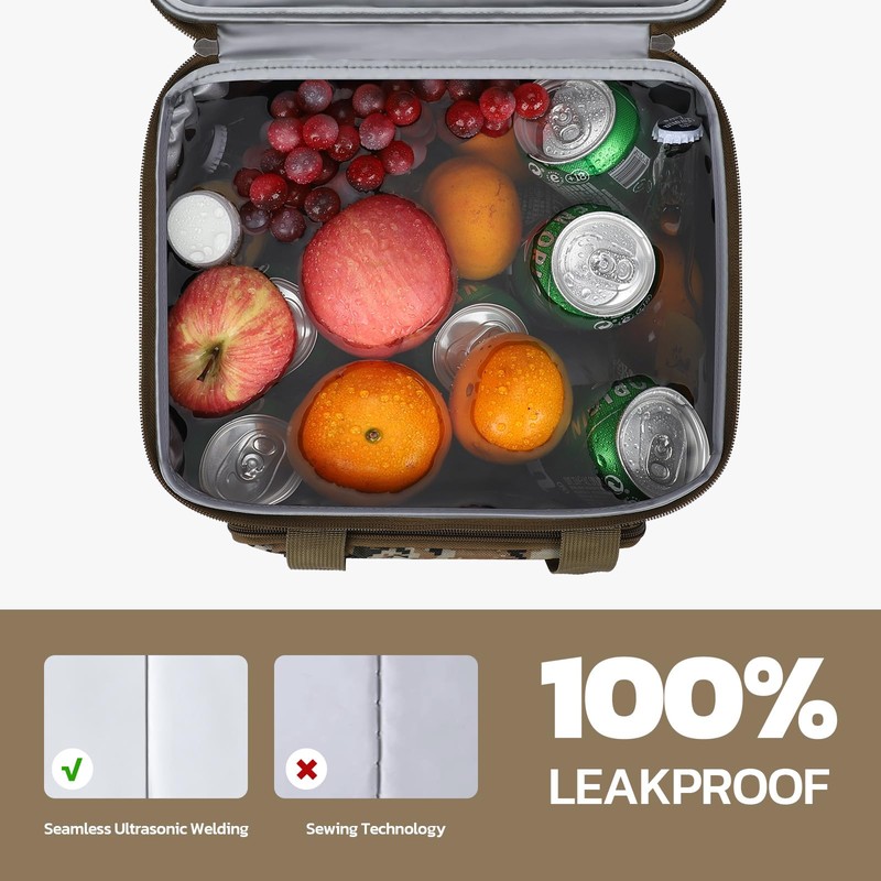 Maelstrom Tactical Lunch Box for Men, 23L Insulated Lunch Bag,
