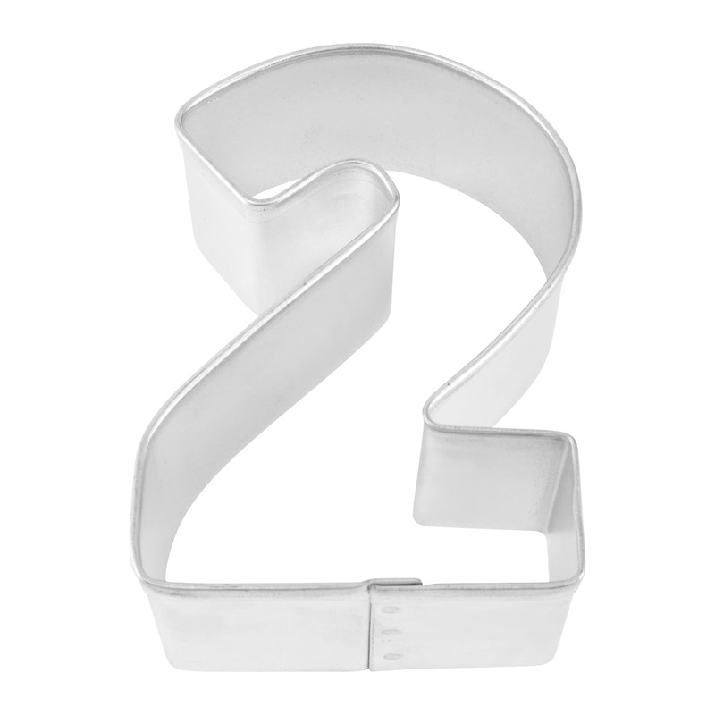 R&M International 8102 Number 2 Cookie Cutter, 3" Carded