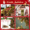 Vercraft 36 Pcs Christmas Tree Icicle Ornaments 2.36 Inches Mini