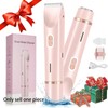 Electric Hair Trimmer for Women, 1 Box Rechargeable 2 in