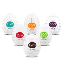 HuLuHouse Huevo Masturbador Masculino Set de 6 Piezas