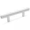 Cosmas 305-030CH Polished Chrome Cabinet Hardware Euro Bar Handle Pull 5 3/8" L