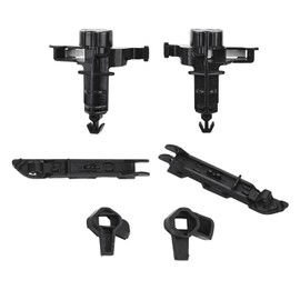 Etersec Hood Latch Lock Kit Compatible with 2008-2012 Smart Fortwo (451) – Includes Left & Right Bonnet Lower Latches, Hood Lock Mechanisms, and Release Handles