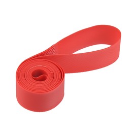 X AUTOHAUX 24" Bike Bicycle Wheel Rim Strip Rim Tape Liner Inner Tube Protection Band PVC Red Pair