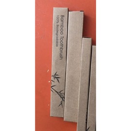 Beavorty 8pcs Biodegradable Bamboo Toothbrushes Ergonomic Design Soft Bristles for Adults Travel and Home Use Oral Care Rosy Boxed