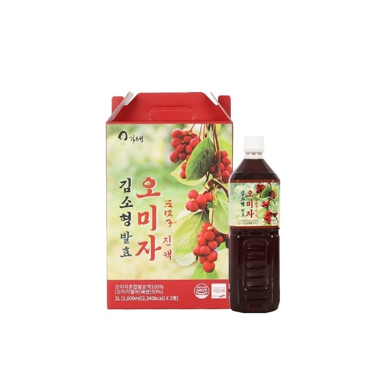 Kim So-hyung Fermented Schisandra Schisandra Extract 1L x 2 Bottles