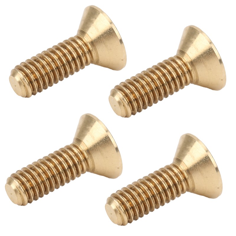 50Pcs Flat Hex Socket Screw Copper Countersunk Head Fastener Hardware