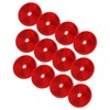 12PCs Round Reflector Red Reflective Sticker Waterproof Signal Warning for