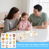 800 Adorable Round Land Water Proof Animal Stickers in 16
