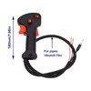 YINETTECH 2Pcs Strimmer Handle Switch Cable Brushcutter Throttle Trigger Cable